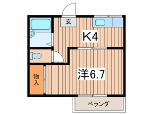 メゾンスレッドＡの物件間取画像